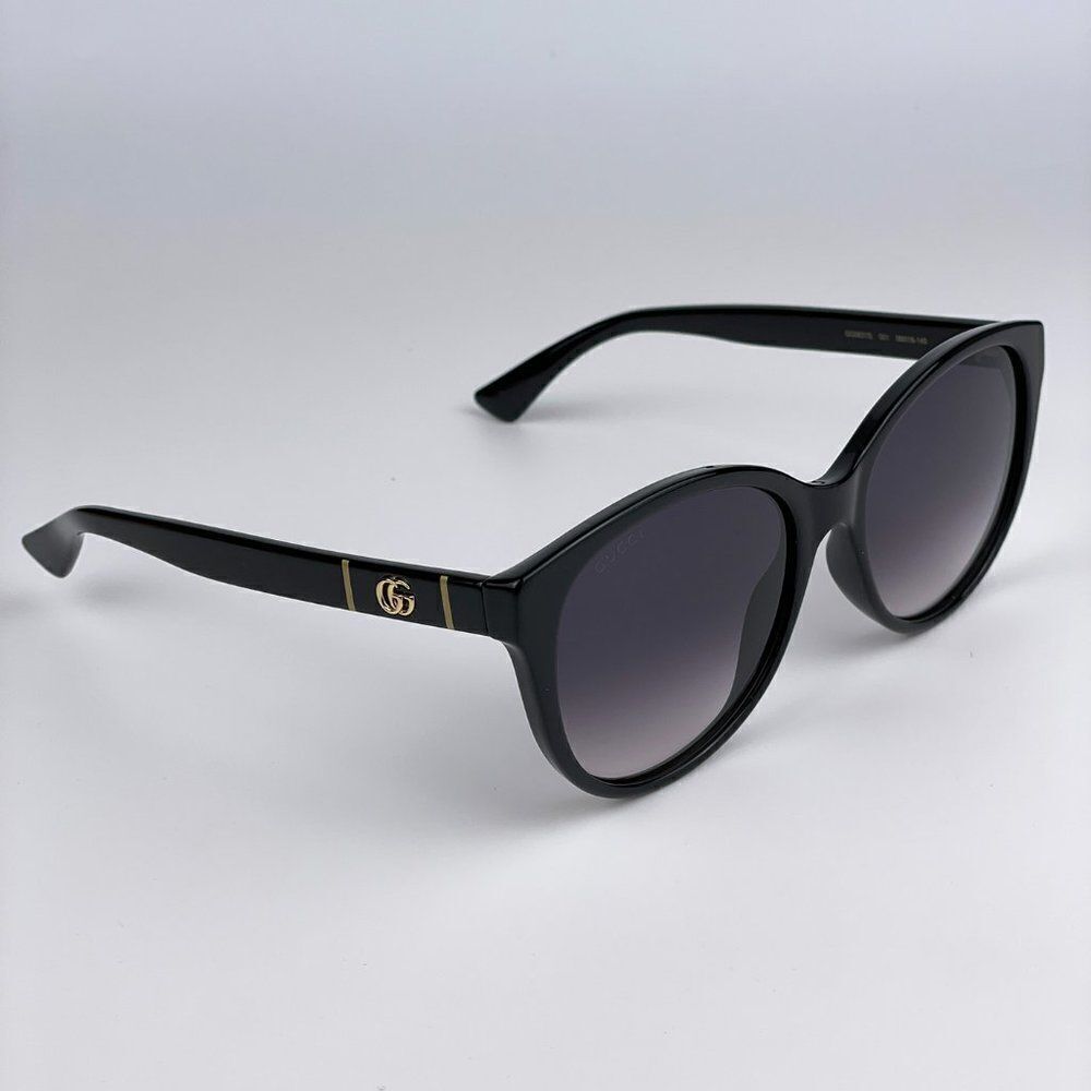 NEW GUCCI GG0631S 001 Black Violet Cat Eye Gradient Women Sunglasses - Picture 6 of 11